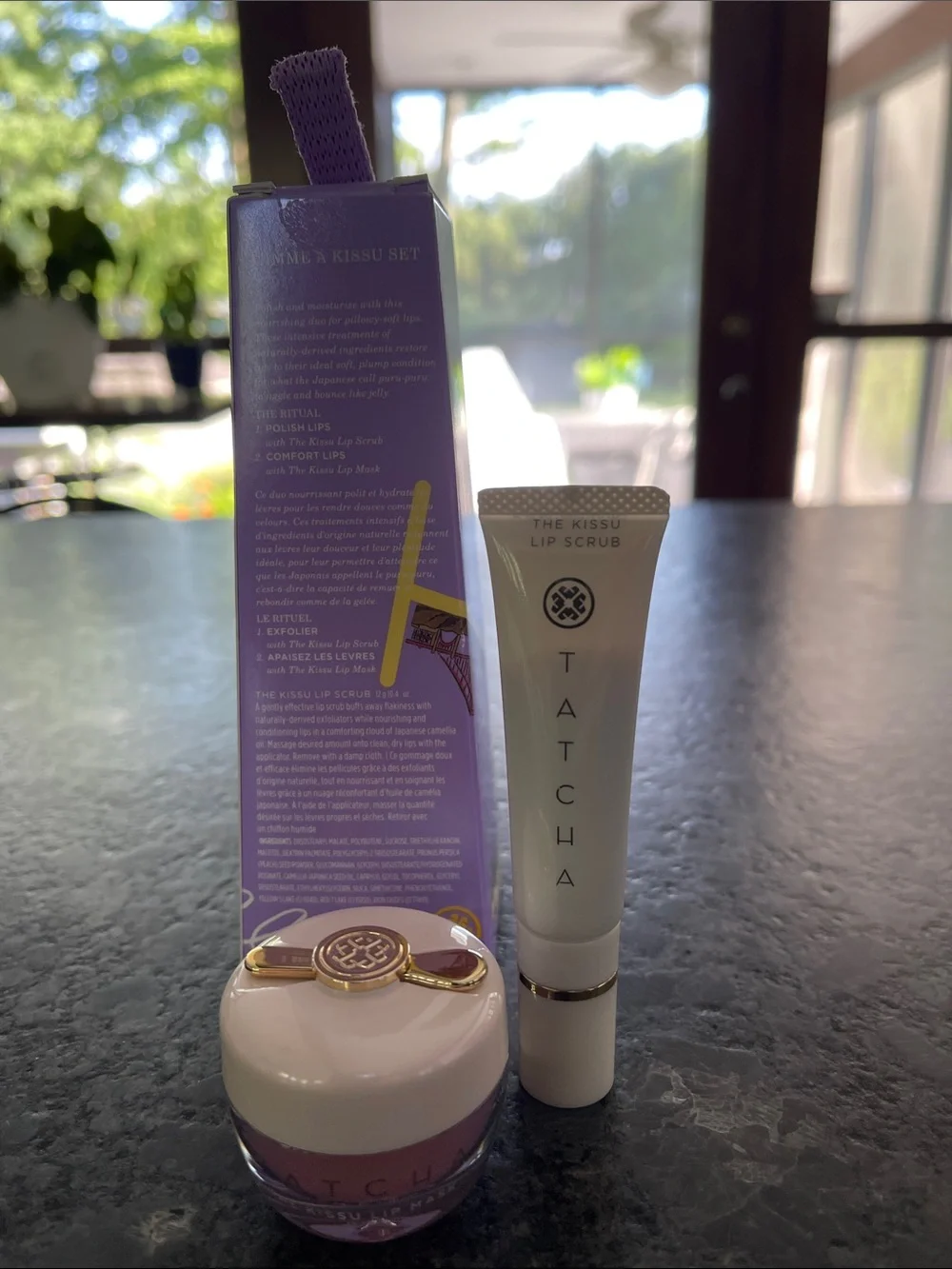 Tatcha Gimmee a Kissu Set with the Kissu Lip Scrub & the Kissu Lip Mask